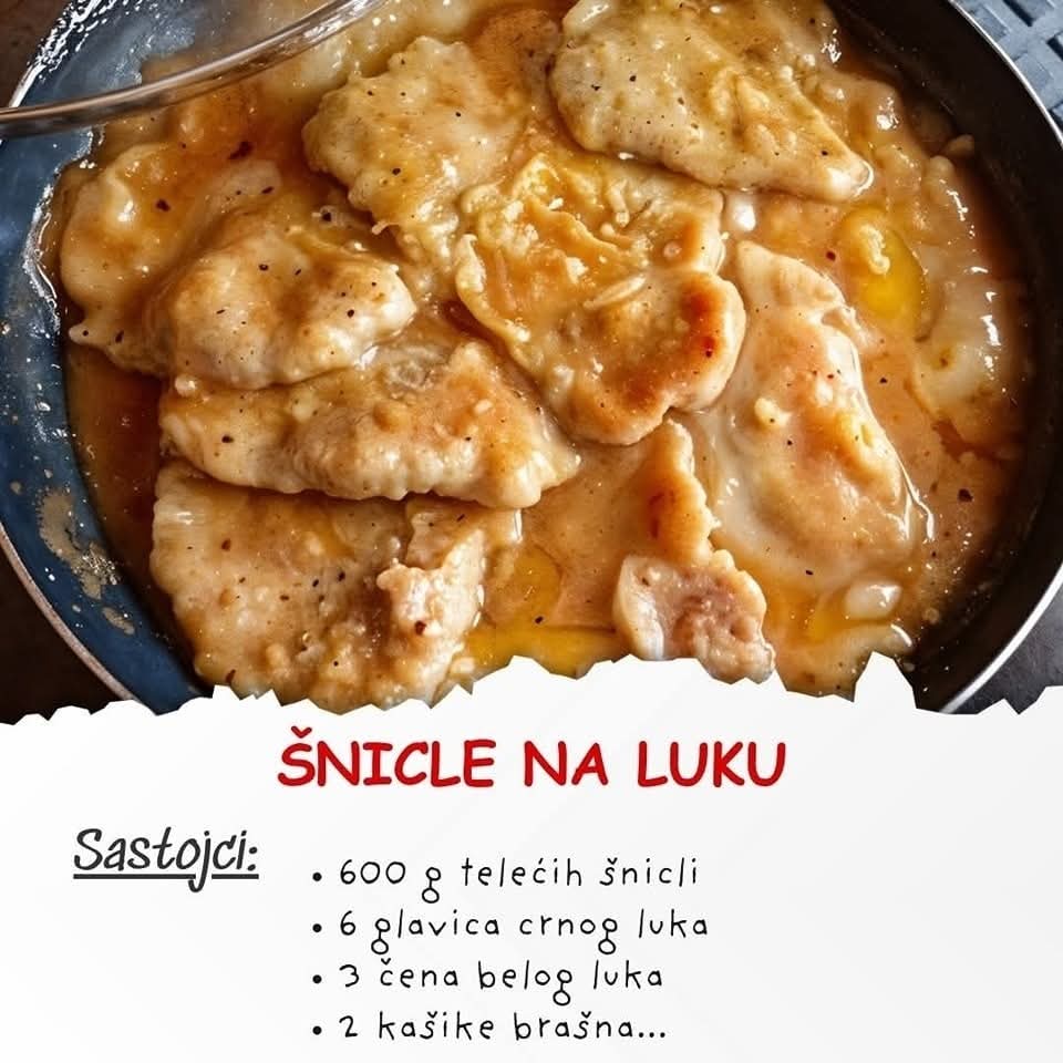 ŠNICLE NA LUKU: Bolji i ukusniji recept još nisam probala… - Coverage Wise